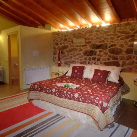 Cabana Romantica De Piedra Con Chimenea ロッジ *