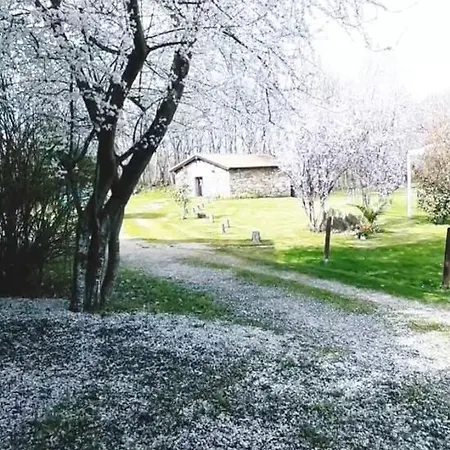 ロッジ Cabana Romantica De Piedra Con Chimenea