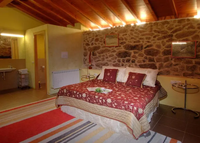 Cabana Romantica De Piedra Con Chimenea ロッジ *